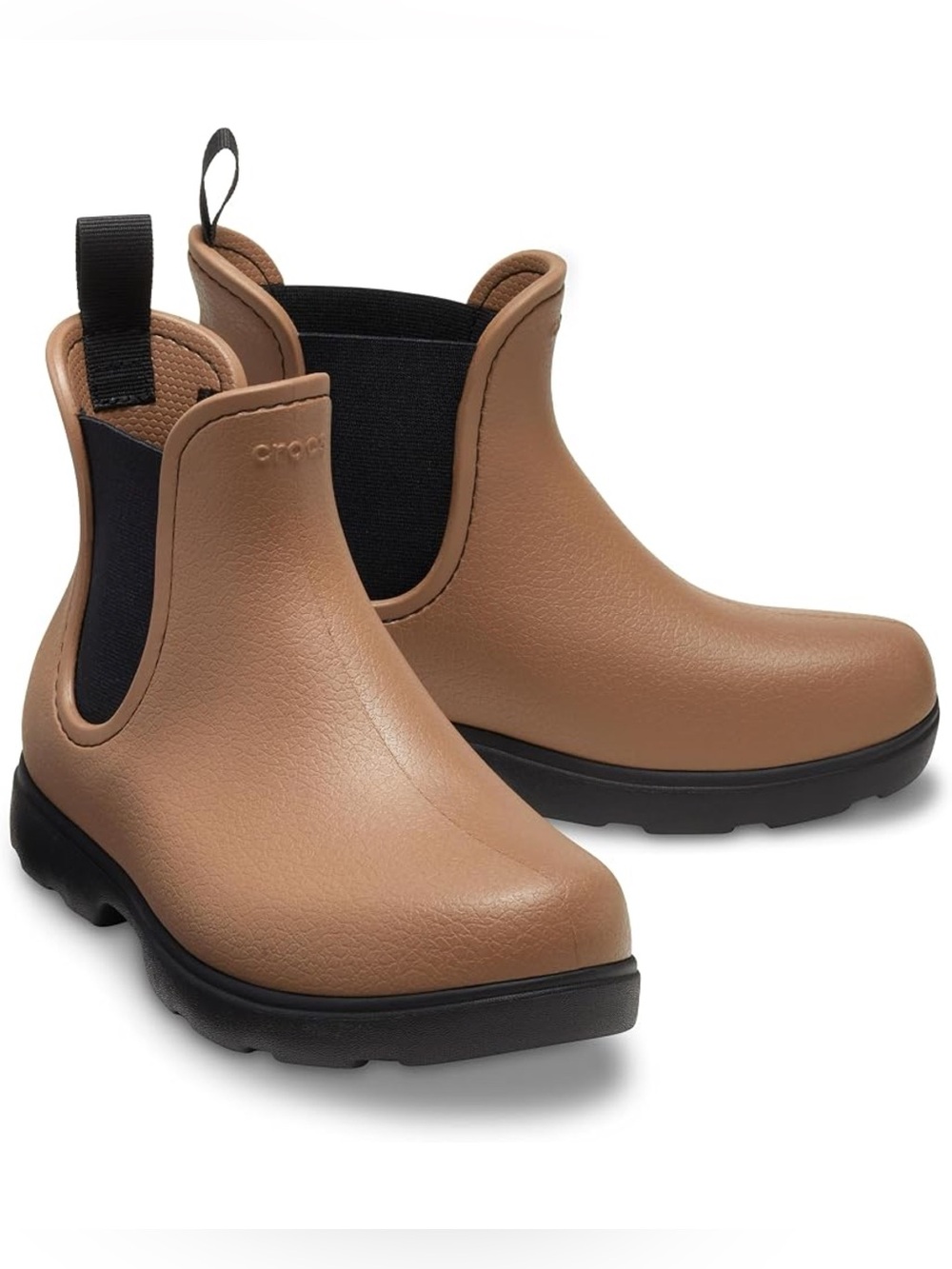 Crocs Dylan Chelsea Boots in Sepia